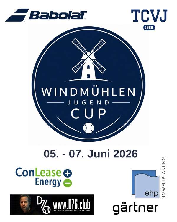 Unsere Sponsoren vom Windmühlen-Jugend-Cup! Logo