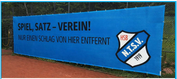 Werbemöglichkeiten NTSV-Tennis Logo