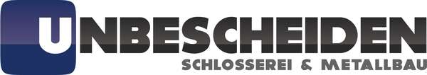Unbescheiden - Schlosserei & Metallbau Logo